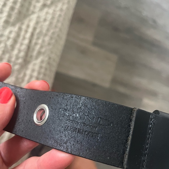 Leather belt - Picture 2 of 2